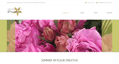 Desktop Screenshot of fleur-creative.ch